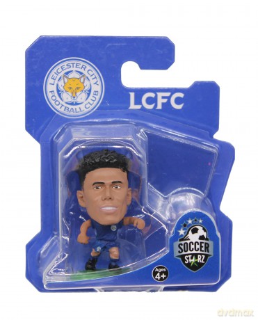 Soccerstarz - Leicester James Justin - Home Kit (New Classic) [FIGURKA]