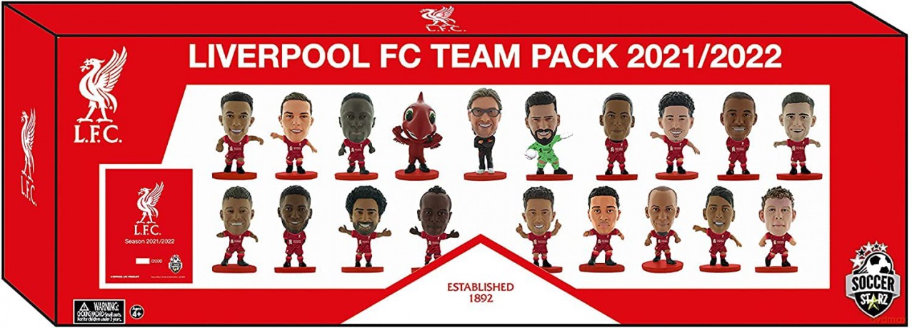 Soccerstarz - Liverpool Team Pack 19 figure (2021/2022 Version) [FIGURKA]