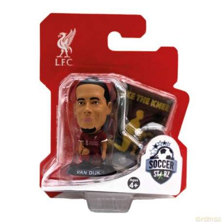 Soccerstarz - Liverpool Virgil Van Dijk - Home Kit (2024 version) (Take The Knee Pose) [FIGURKA]