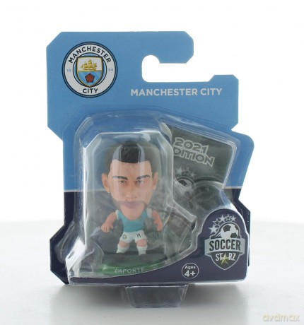 Soccerstarz - Man City Aymeric Laporte - Home Kit (Classic Kit) [FIGURKA]