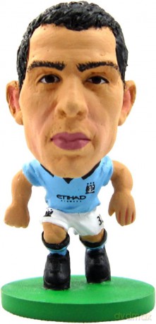Soccerstarz - Man City Carlos Tevez - Home Kit (2014 version) (legend) [FIGURKA]