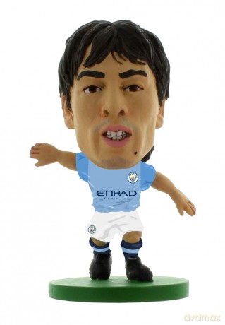 Soccerstarz - Man City David Silva - Home Kit (2019 version) [FIGURKA]