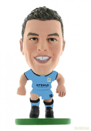 SoccerStarz - Man City Edin Dzeko - Home Kit (2015 version) [FIGURKA]