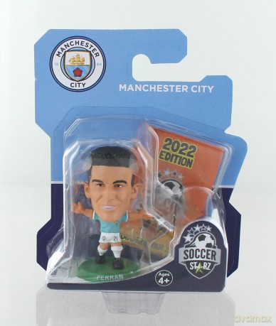 Soccerstarz - Man City Ferran Torres - Home Kit (Classic Kit) [FIGURKA]