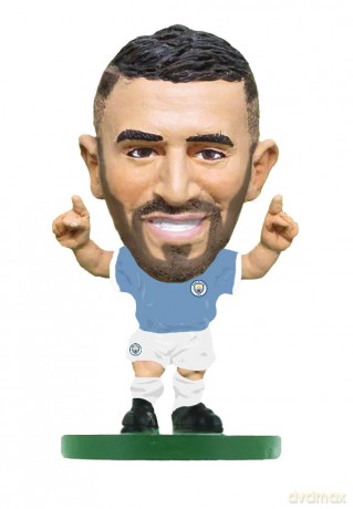 Soccerstarz - Man City Riyad Mahrez - Home Kit (Classic Kit) [FIGURKA]