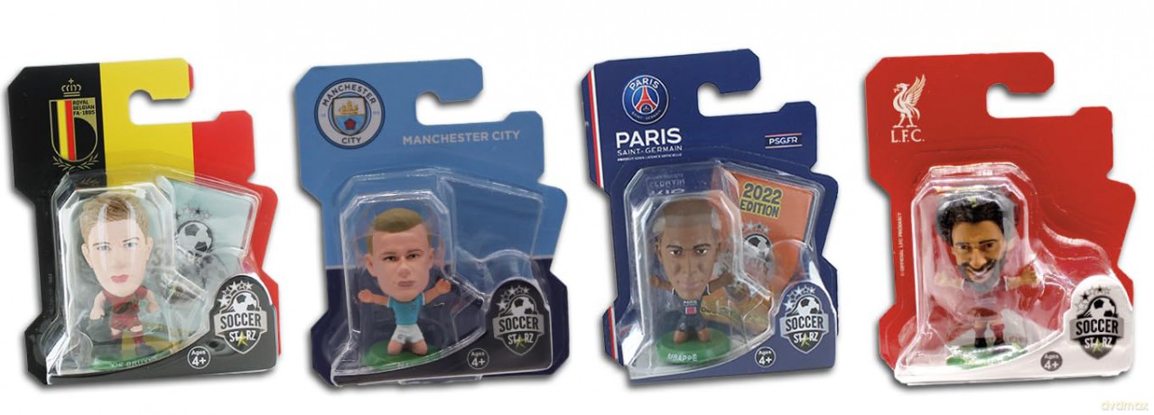 SoccerStarz - NEW Best Players In The World (4 PK) (4 Blisters In A Box) [FIGURKA]