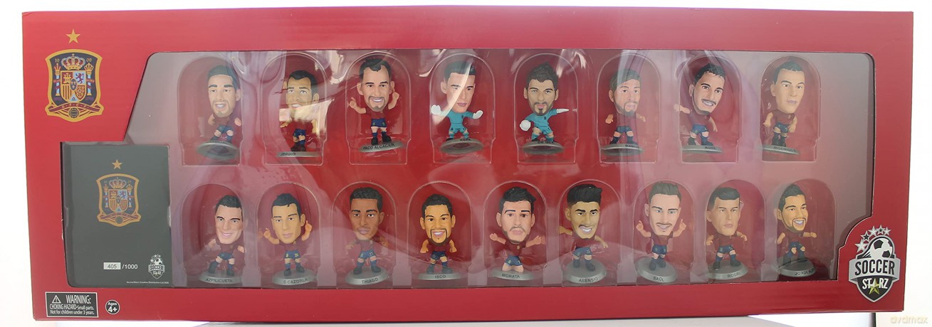 Soccerstarz - Spain Team Pack 17 figure (2020) [FIGURKA]