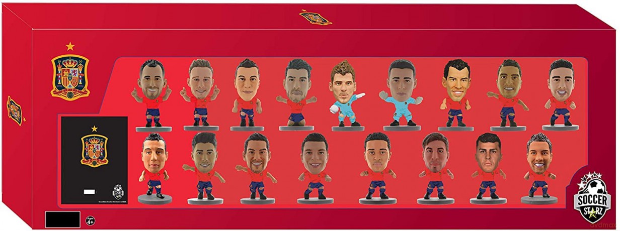 Soccerstarz - Spain Team Pack 17 figure (2020) [FIGURKA]