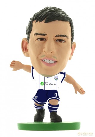 SoccerStarz - West Brom Graham Dorrans - Home Kit (2015 version) [FIGURKA]
