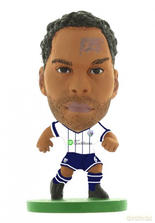 SoccerStarz - West Brom Joleon Lescott - Home Kit (2015 version) [FIGURKA]