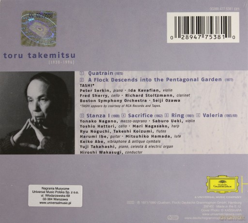 Seiji Ozawa: Takemitsu:A Flock Descends Into The Pent (digipack) [CD]