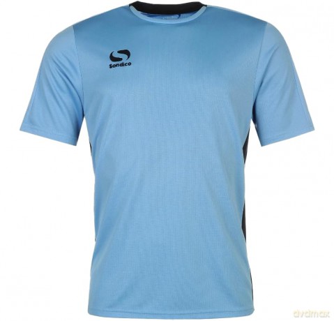 Sondico Classic Fundamental T-Shirt - Adult (Large) (Sky Blue)