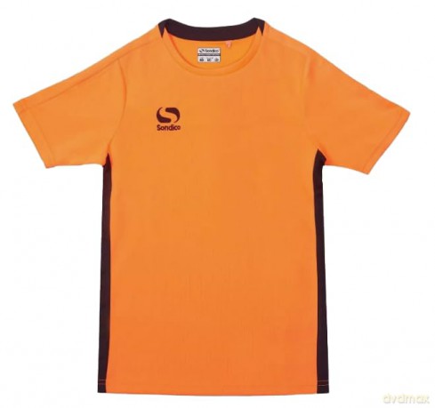 Sondico Classic Fundamental T-Shirt - Youth (11-12 LB) (Orange)