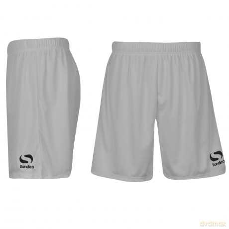 Sondico Core Football Shorts - Adult (Medium) (White)