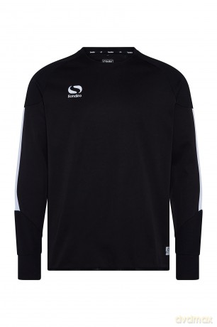 Sondico Evo Crew Sweatshirt - Adult (Small) (Black)
