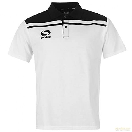 Sondico Precision Polo - Adult (Medium) (White/Black)