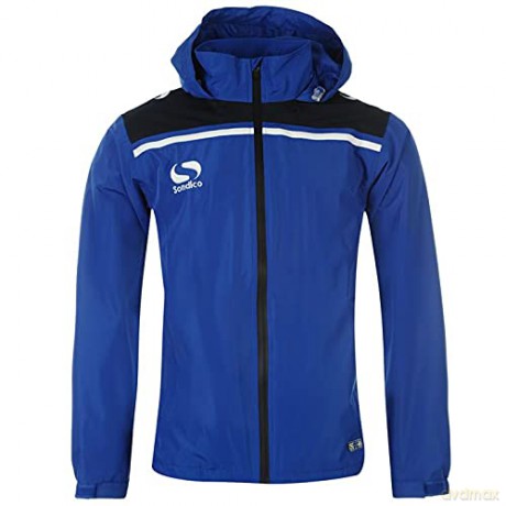 Sondico Precision Rain Jacket - Adult (Large) (Royal/Navy)