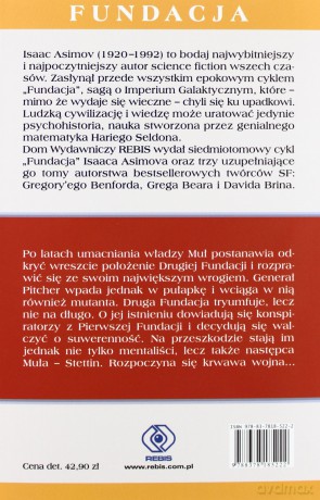 Druga fundacja - Isaac Asimov [KSIĄŻKA]