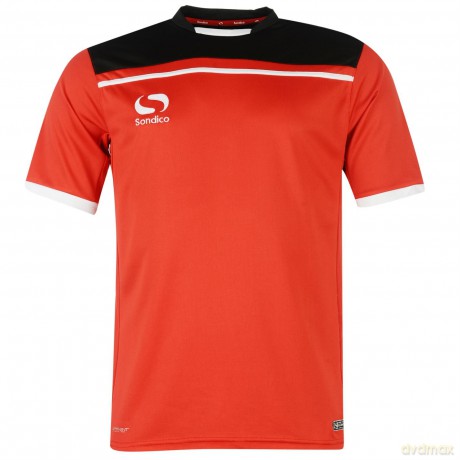 Sondico Precision Training Jersey - Adult (Large) (Red/Black)