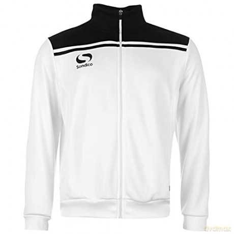 Sondico Precision Walk Out Jacket - Adult (Medium) (White/Black)