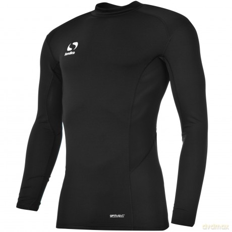 Sondico Thermal Baselayer Longsleeve Top - Adult (Small) (Black)