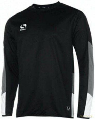 Sondico Venata Long Sleeve Jersey - Adult (XL) (Black/Chrcl/Wht)