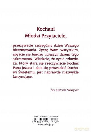 Duch Święty rozdaje prezenty. Pamiątka...gołębica [KSIĄŻKA]
