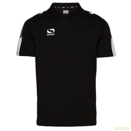 Sondico Venata Polo - Youth (9-10 (MB)) (Black/Charc/Wht)