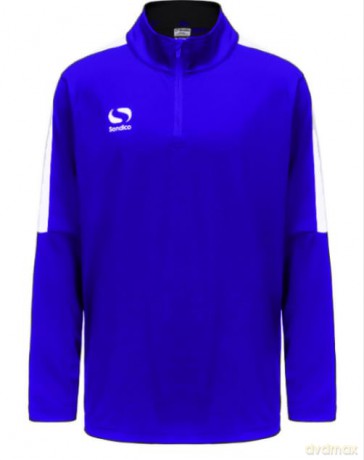 Sondico Venata Quarter Zip Sweatshirt - Youth (13 (XLB)) (Royal/Navy/Wht)