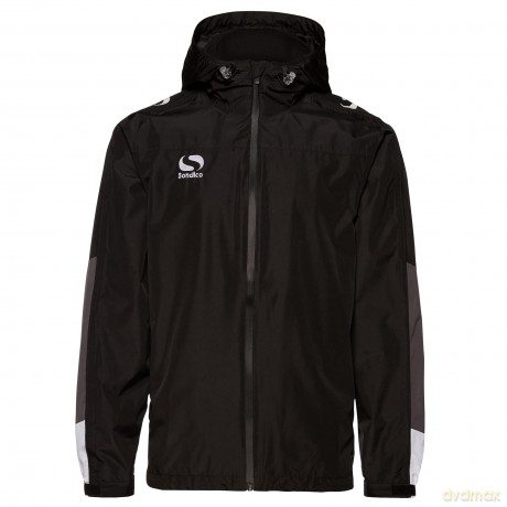 Sondico Venata Rain Jacket - Adult (Medium) (Black/White/Gry)