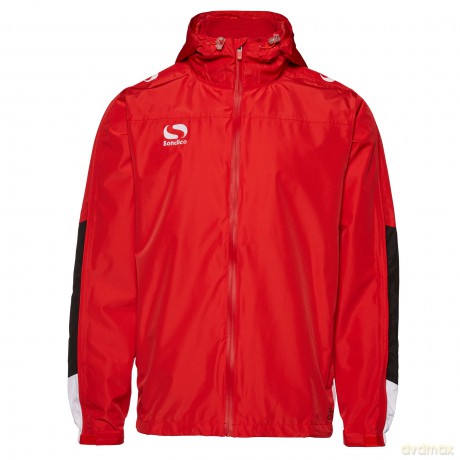 Sondico Venata Rain Jacket - Adult (XL) (Red/White/Black)