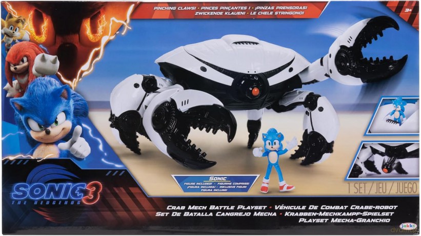Zestaw CRAB MECH BATTLE + FIGURKA SONIC