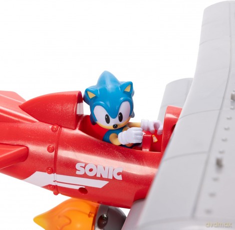 Sonic - 2.5 tornado Biplane with sonic