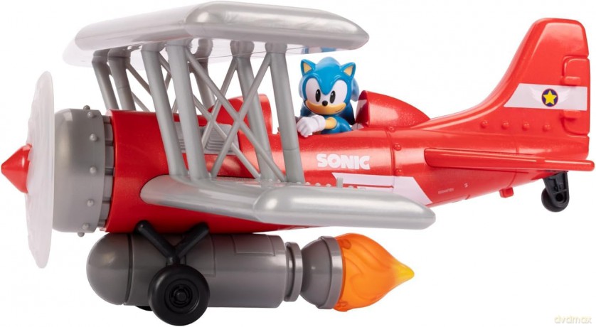 Sonic - 2.5 tornado Biplane with sonic