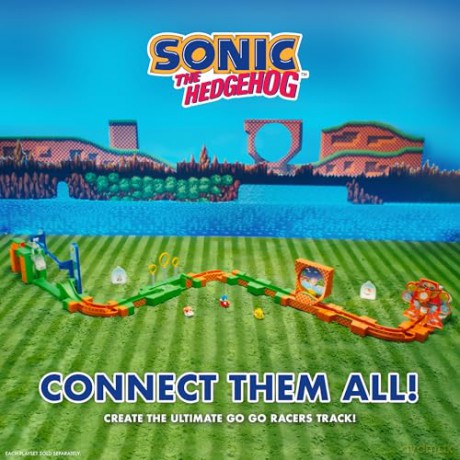 Sonic - Go Go Racer - Knuckles Adventure Playset
