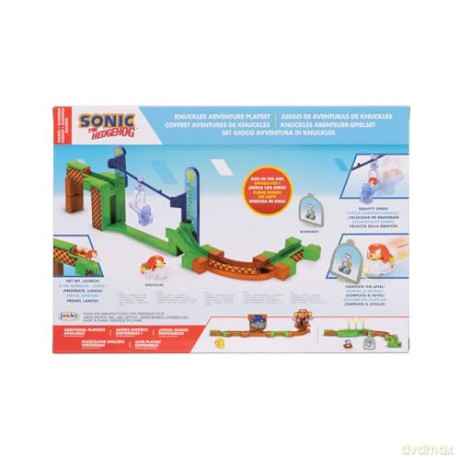 Sonic - Go Go Racer - Knuckles Adventure Playset