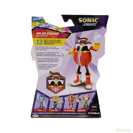 Sonic Prime - Mr. DR Eggman Figure (New Yoke City)