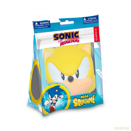Sonic The Hedgehog - Mega Squishme (Super Sonic)