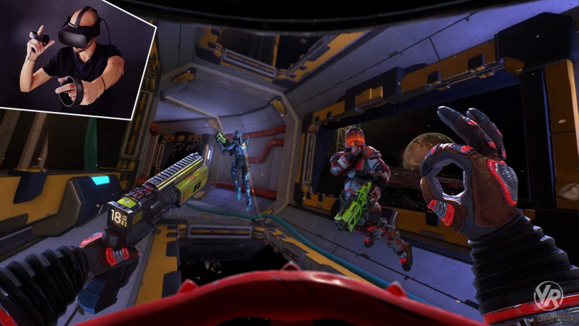 Space Junkies (For Playstation VR) (GERMAN BOX- EFIGS in game) [GRA PS4]