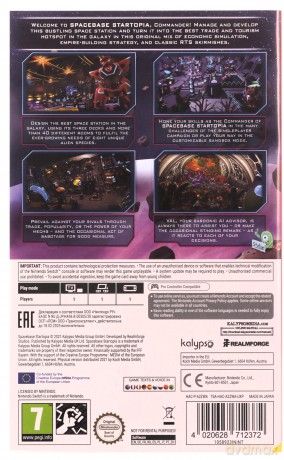 Spacebase Startopia [GRA SWITCH]