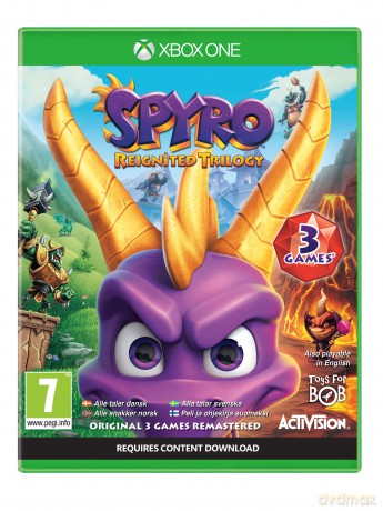 Spyro: Reignited Trilogy (Nordic Box - Multi Lang in Game) [GRA XBOX ONE]