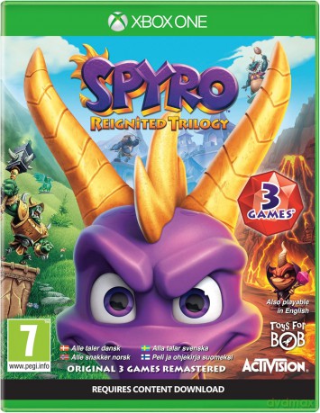Spyro: Reignited Trilogy (Nordic Box - Multi Lang in Game) [GRA XBOX ONE]