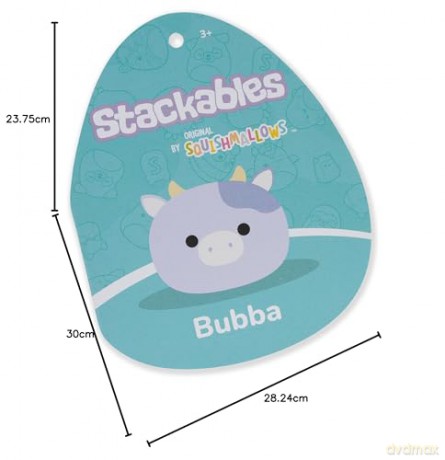 Squishmallows - 12'' - Bubba - Purple Cow (Stackables)