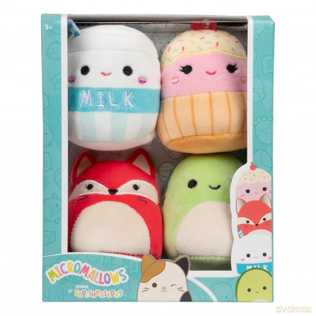 Squishmallows - 4 Pack Plush (Micromallows 2.5 Squishmallows 4 Pack)