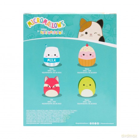 Squishmallows - 4 Pack Plush (Micromallows 2.5 Squishmallows 4 Pack)