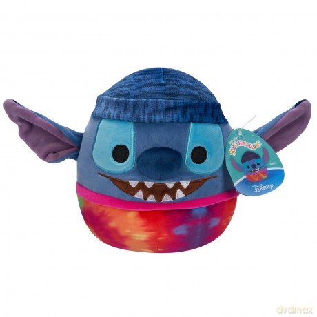 Squishmallows - 8''- Stitch in beanie Hat Tie Dye