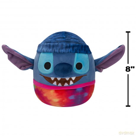 Squishmallows - 8''- Stitch in beanie Hat Tie Dye