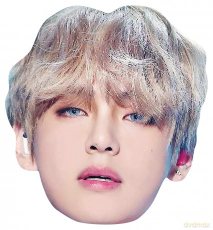 Star Cutouts Ltd CM209 V (BTSPop) Tae-Hyung Kim NAM-Joon BTS Bangtan Boys Party Mask