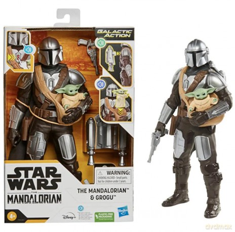 Star Wars - Galactic Action - The Mandalorian - The Mandalorian and Grogu