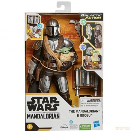 Star Wars - Galactic Action - The Mandalorian - The Mandalorian and Grogu